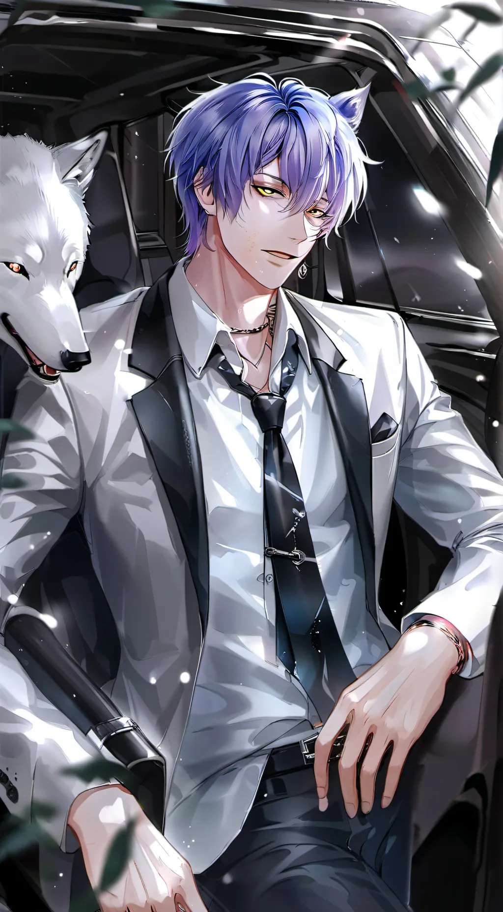 ai character: RiiKami background