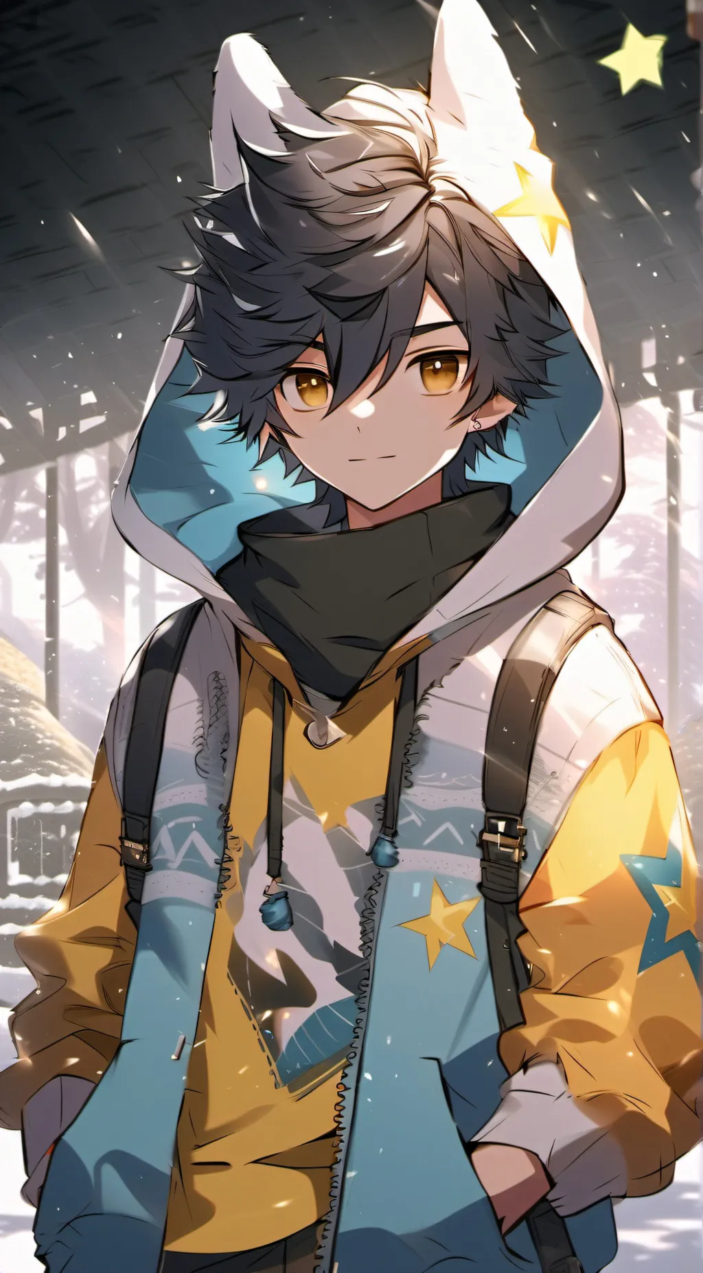 ai character: Aster background