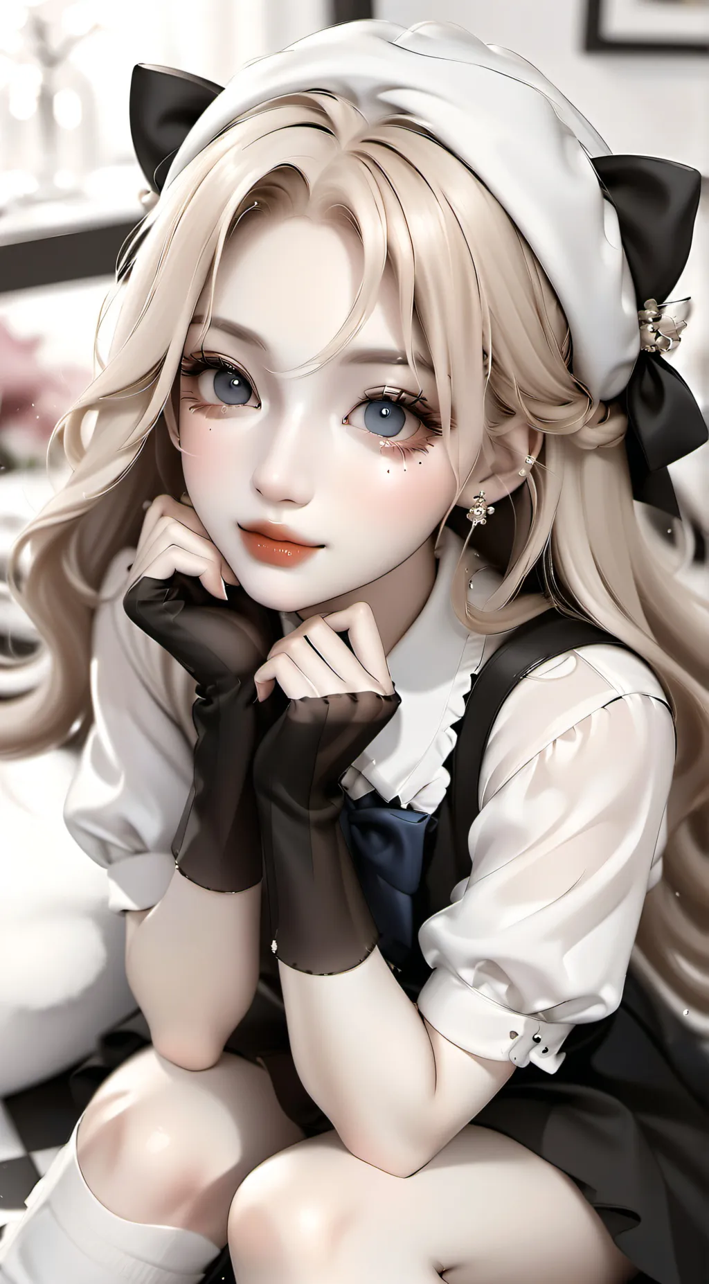ai character: Julie  background
