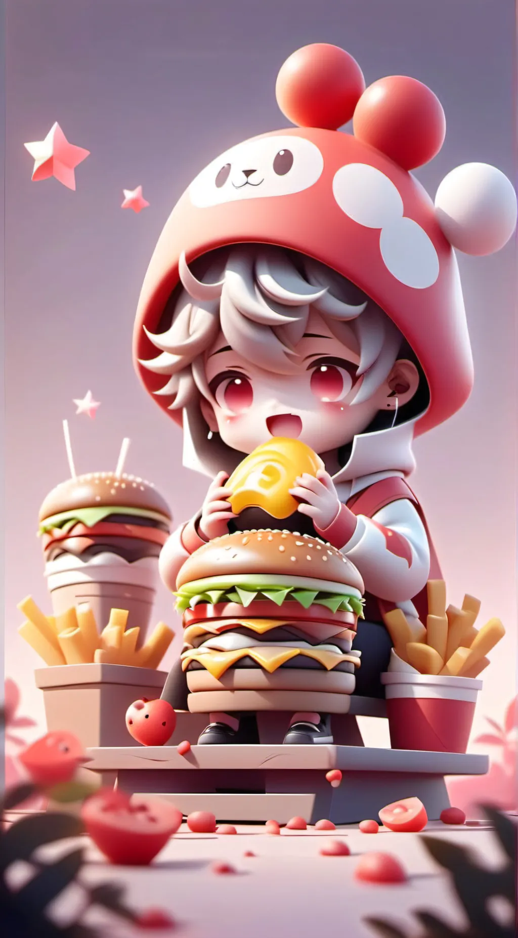 Talkie AI - Chat with Fast Food Mukbang