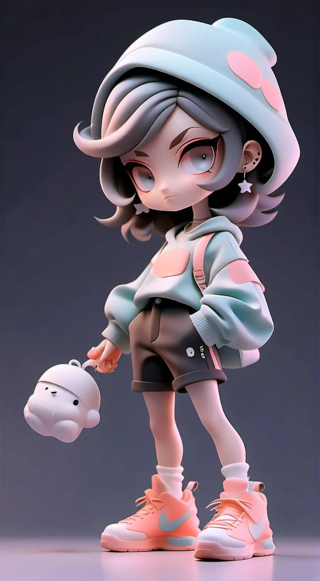 ai character: Star background