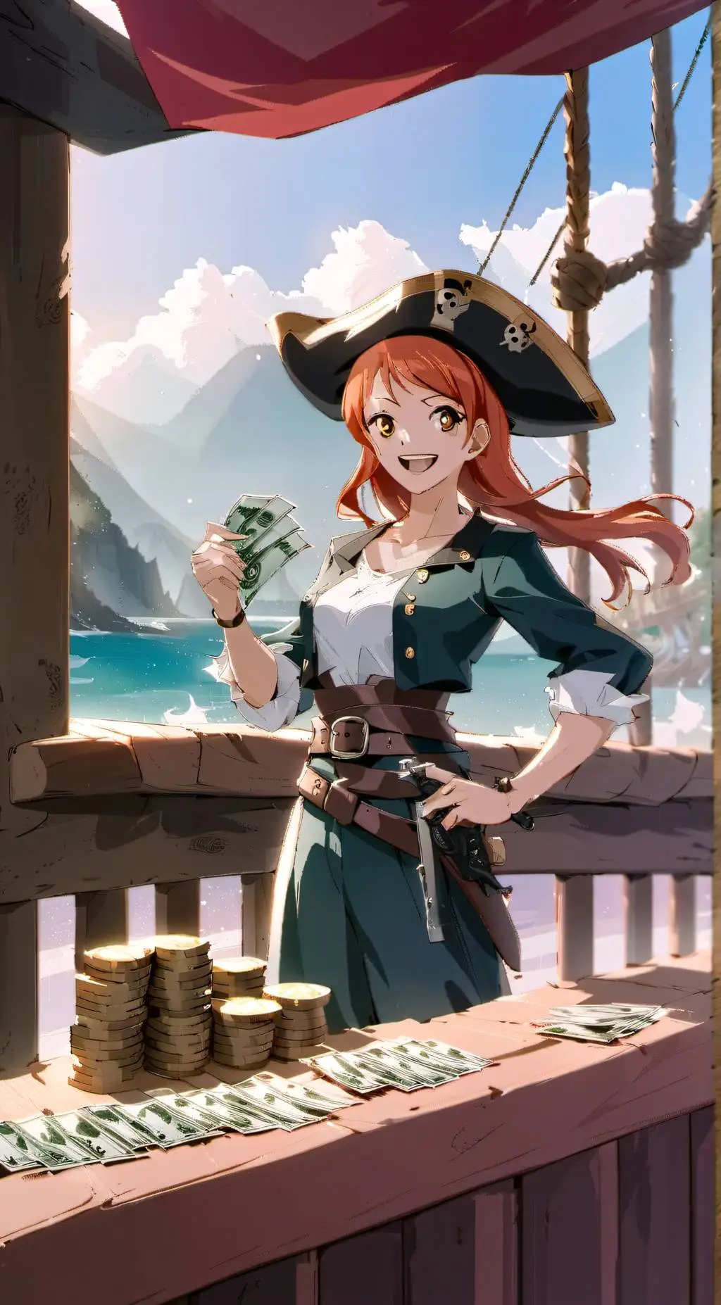 Talkie AI - Chat with Nami (cat burglar)