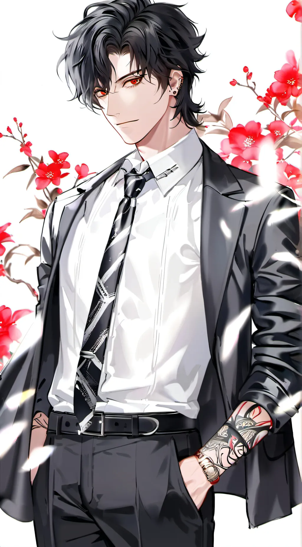 ai character: Drake background
