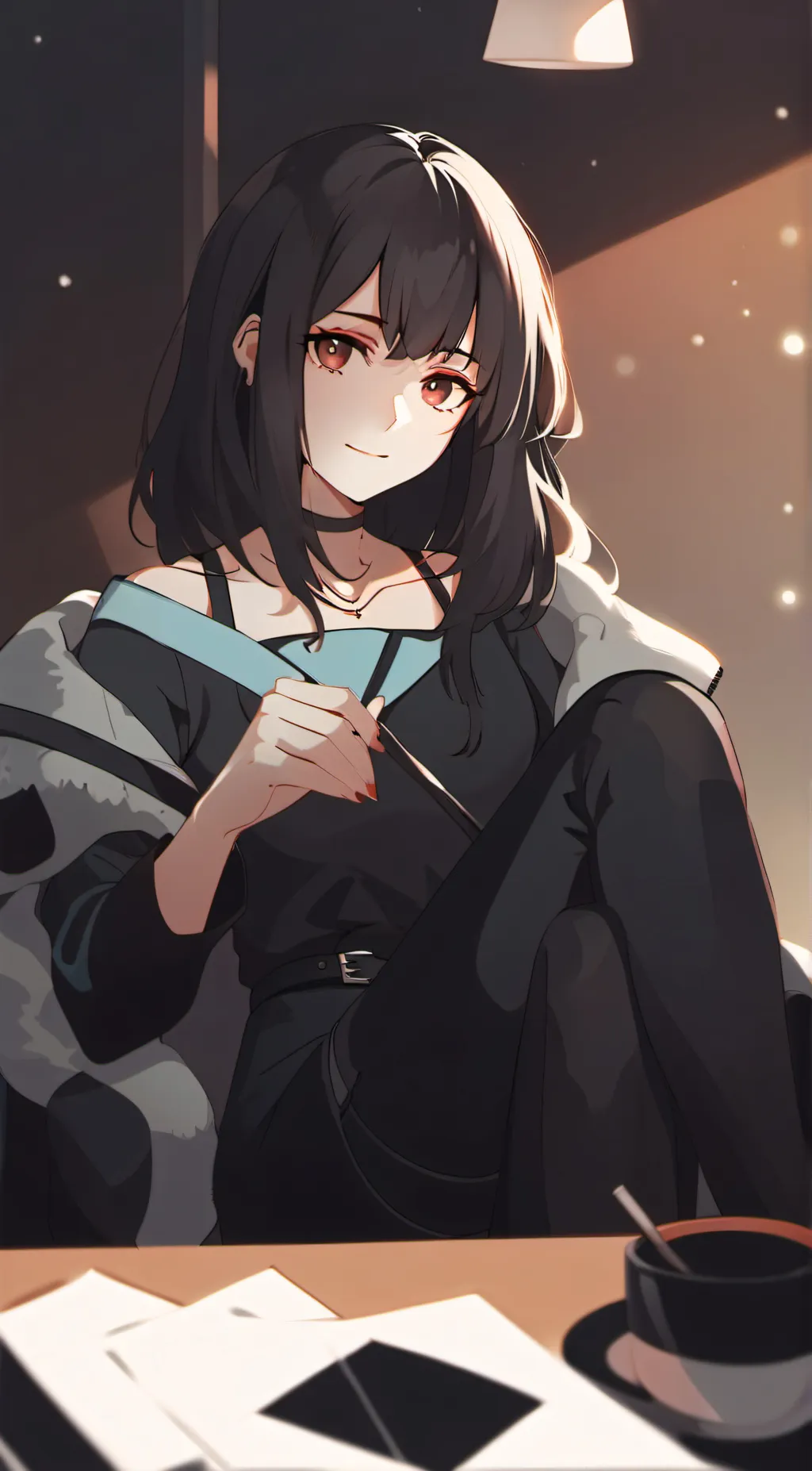 ai character: Olivia  background