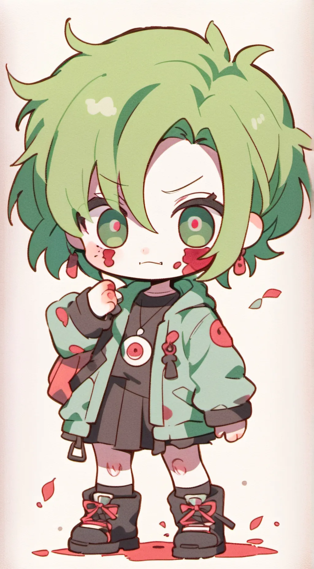 ai character: Jade background