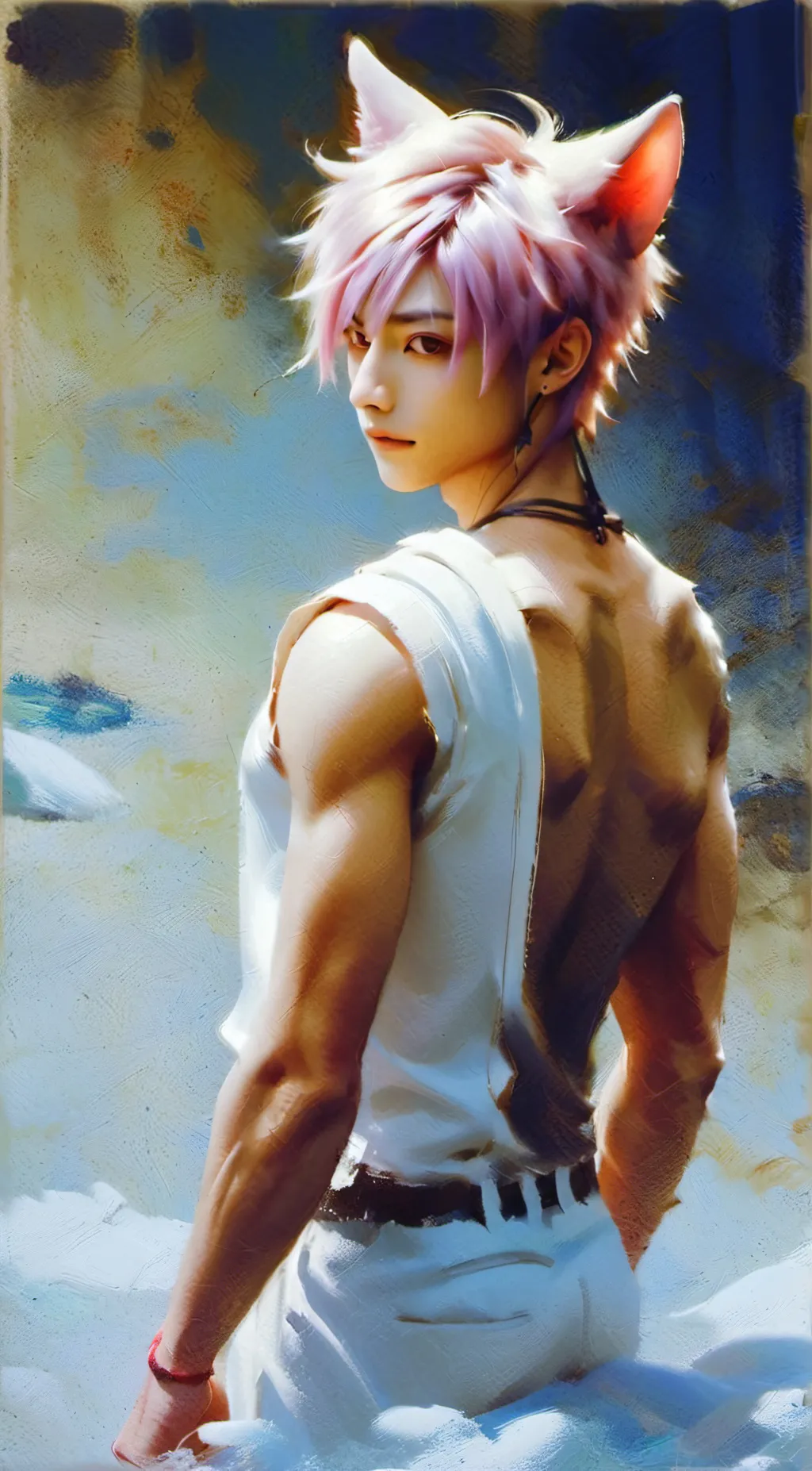 ai character: Andrew background