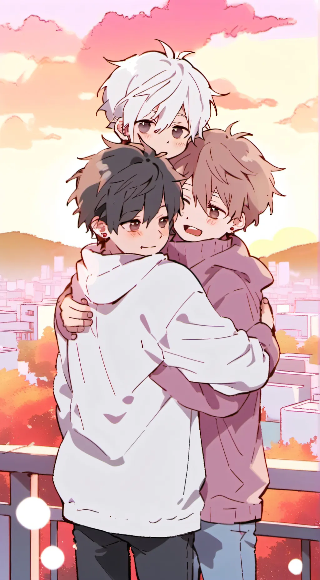 ai character: new family  background