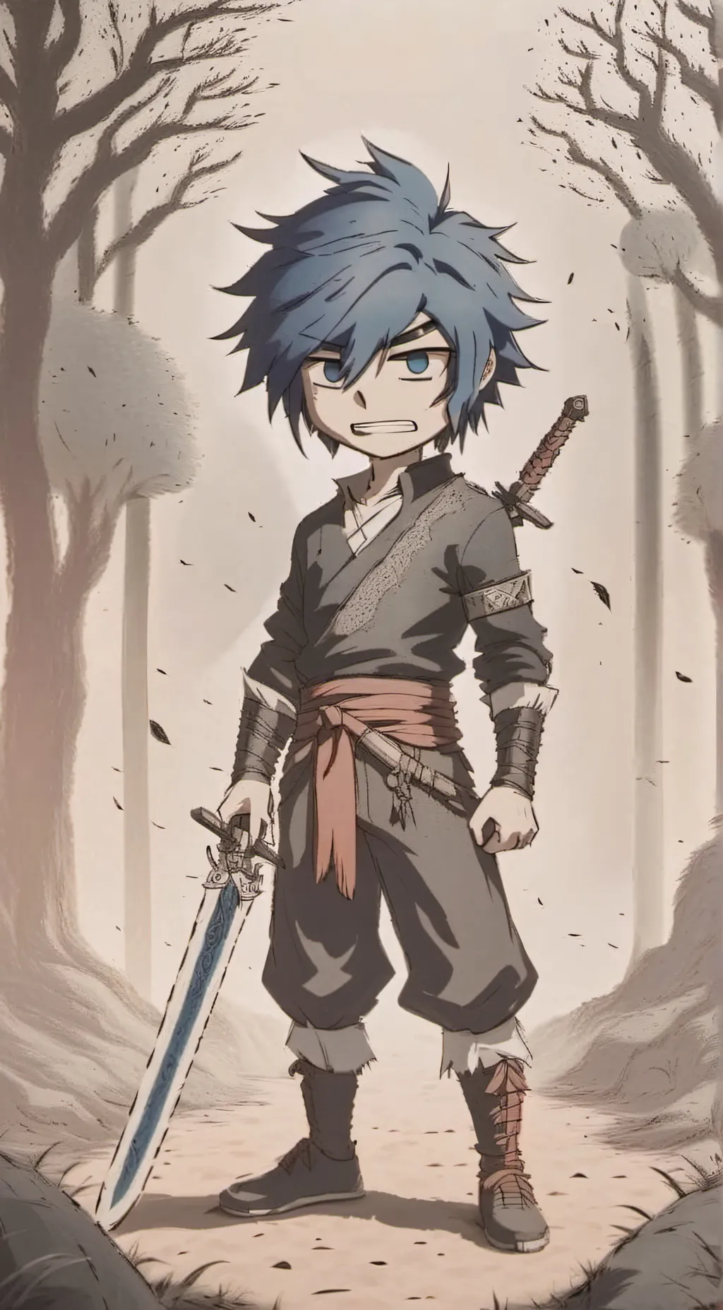 ai character: Hashiras background
