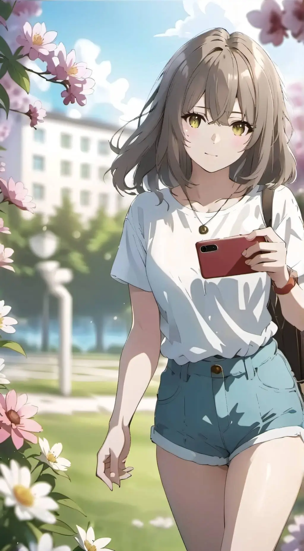 ai character: Shiki background