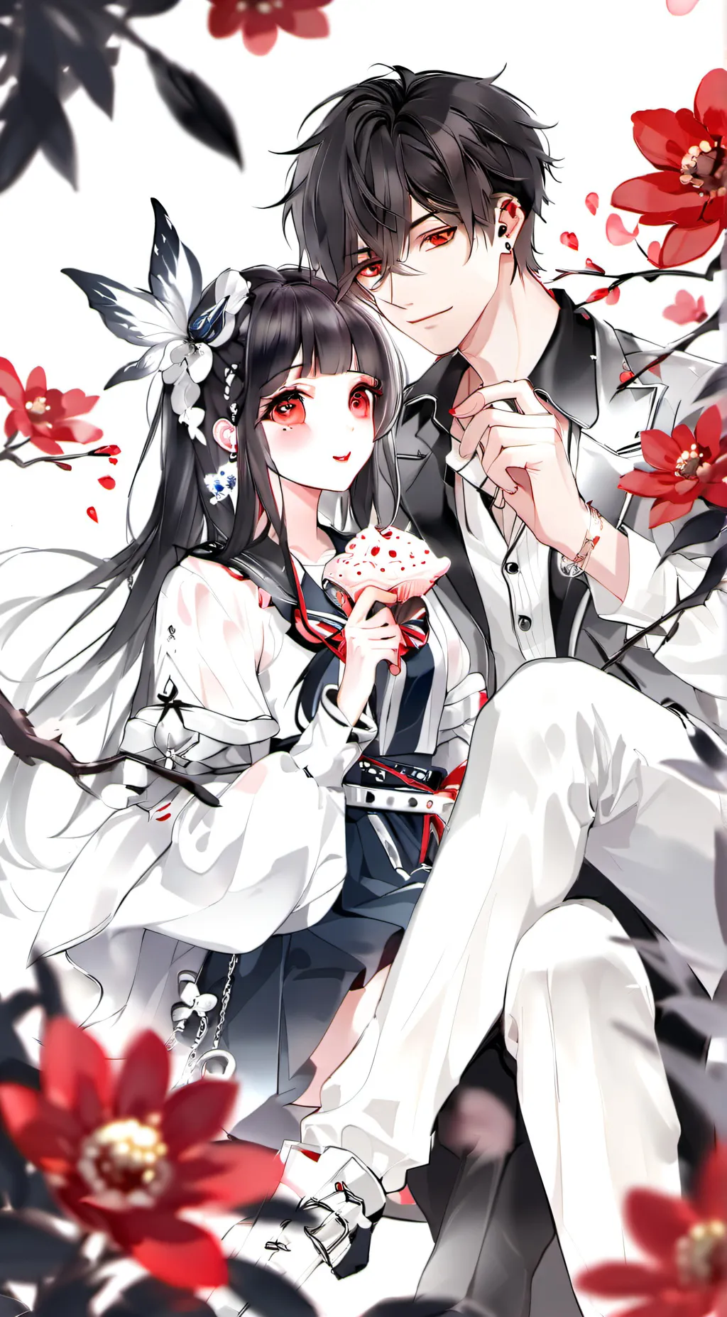 ai character: roblox story mm2 background