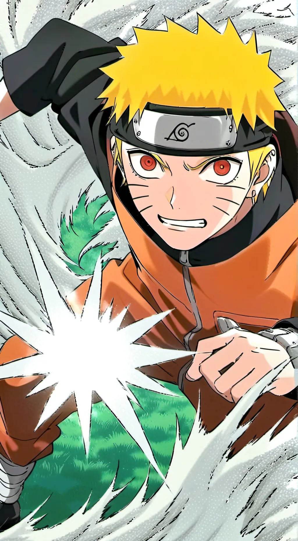 ai character: Naruto background