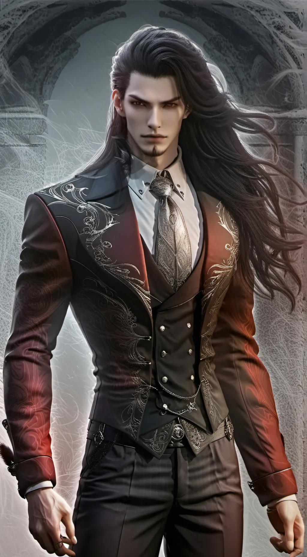 ai character: alexander background