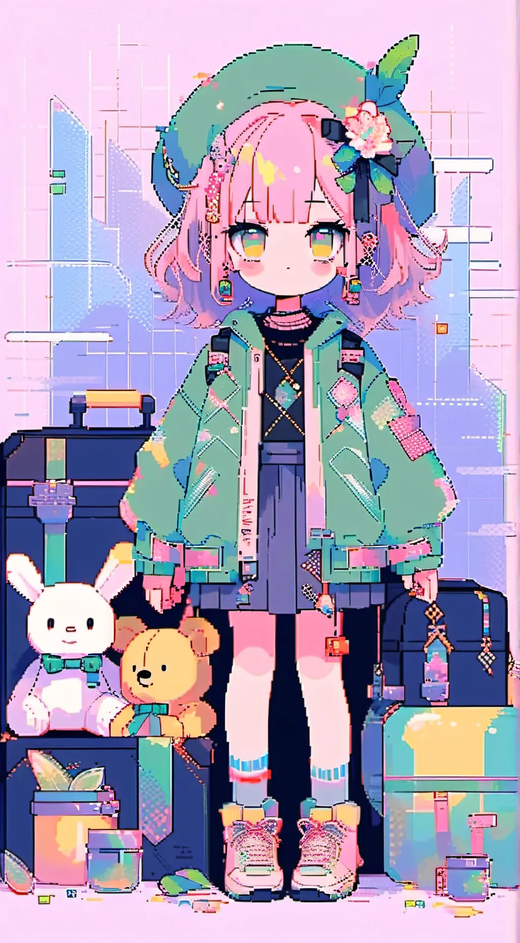 ai character: Eva background