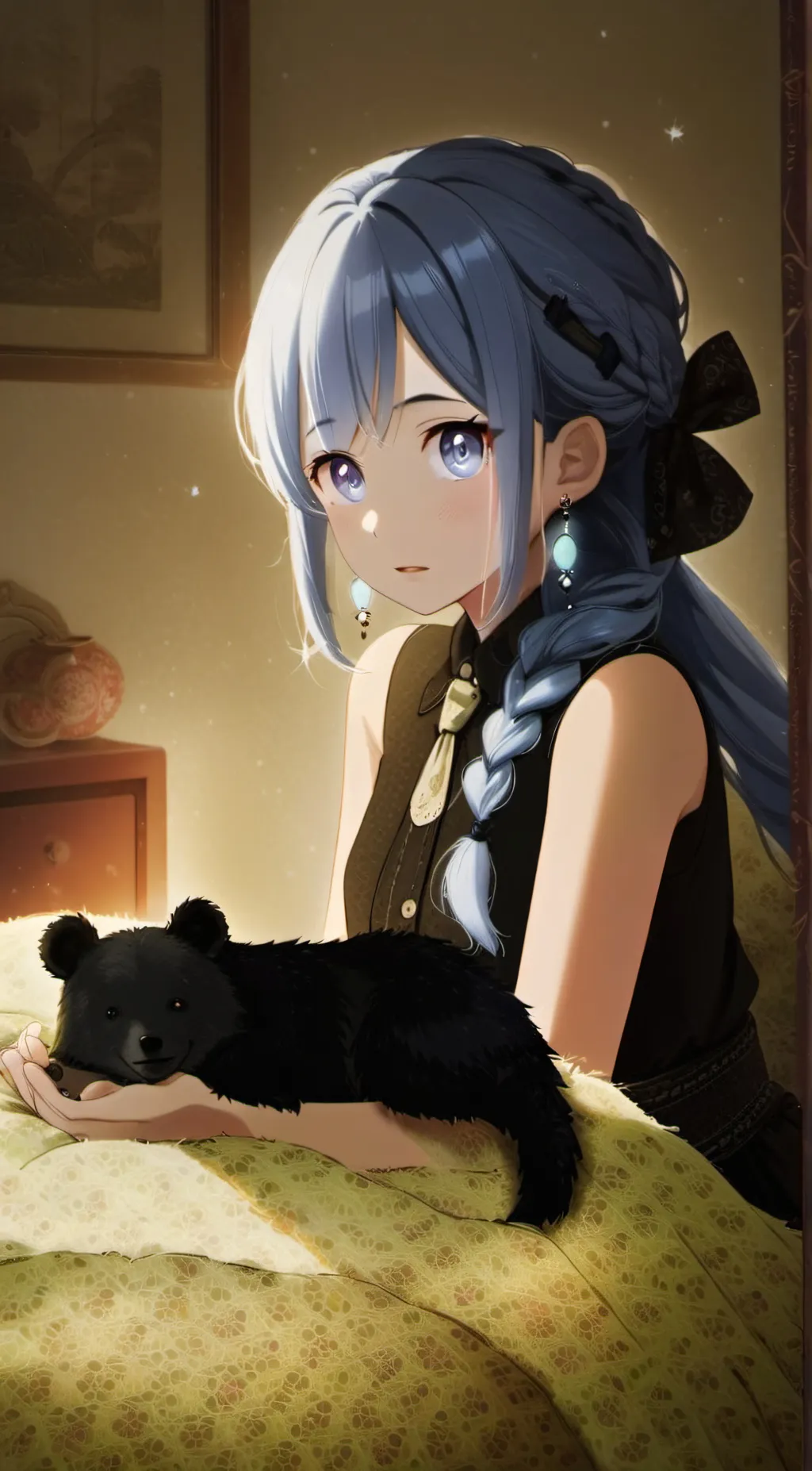 ai character: Aria background