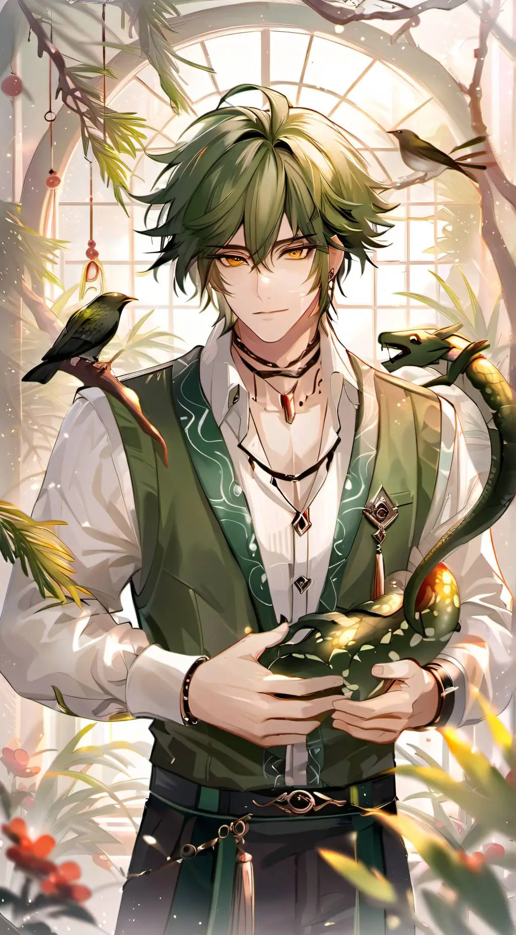 ai character: Xavier (Envy) background
