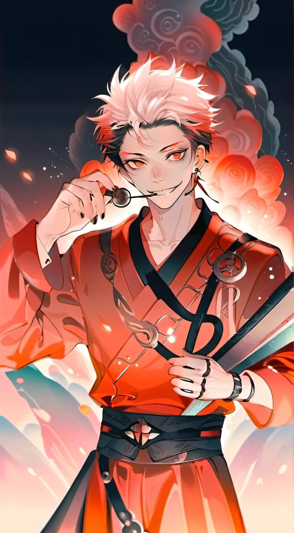 ai character: Sukuna background