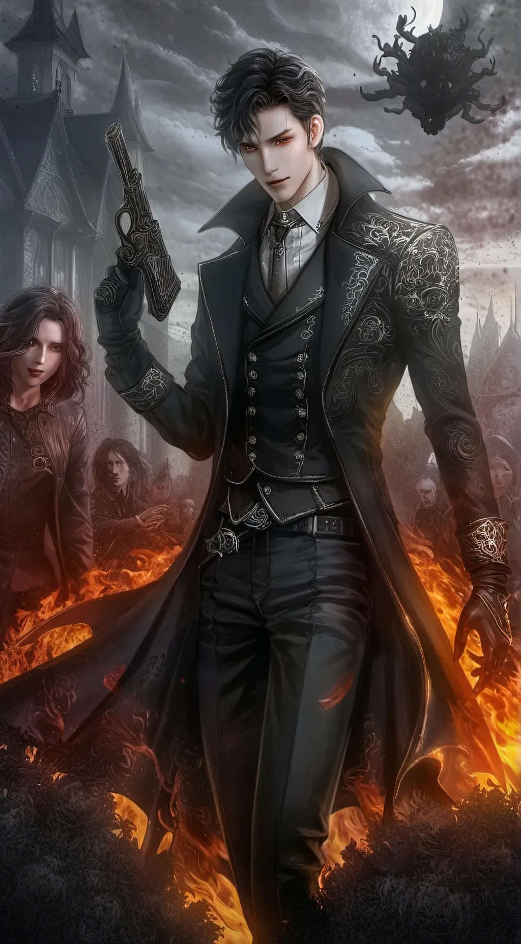 ai character: min sue youn  background