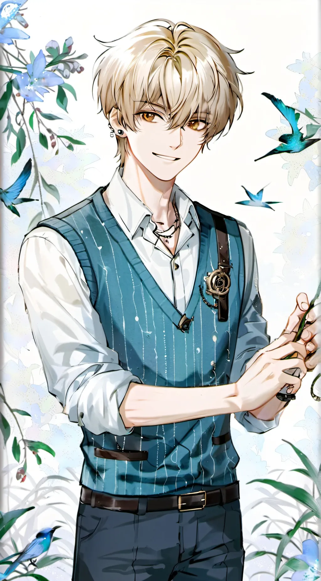 ai character: Cedric background
