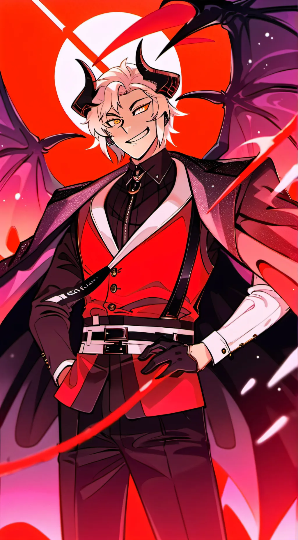 ai character: Lucifer background