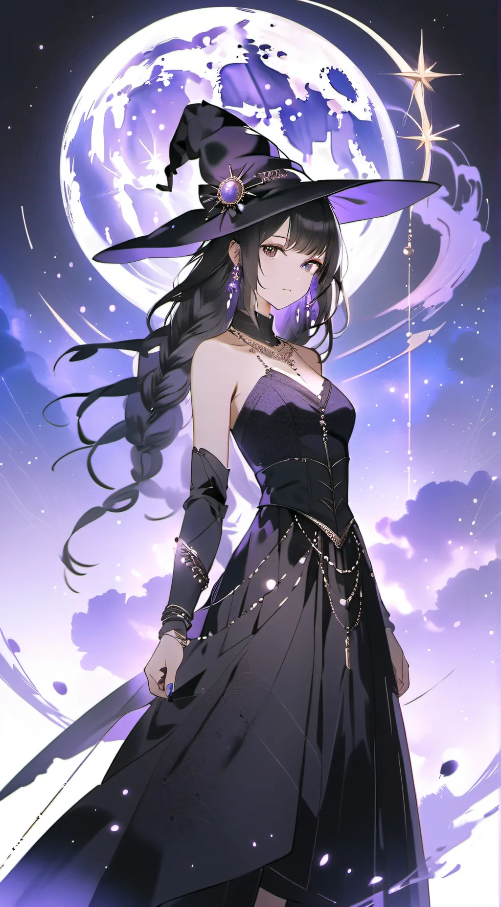 ai character: Amelia The Witch  background