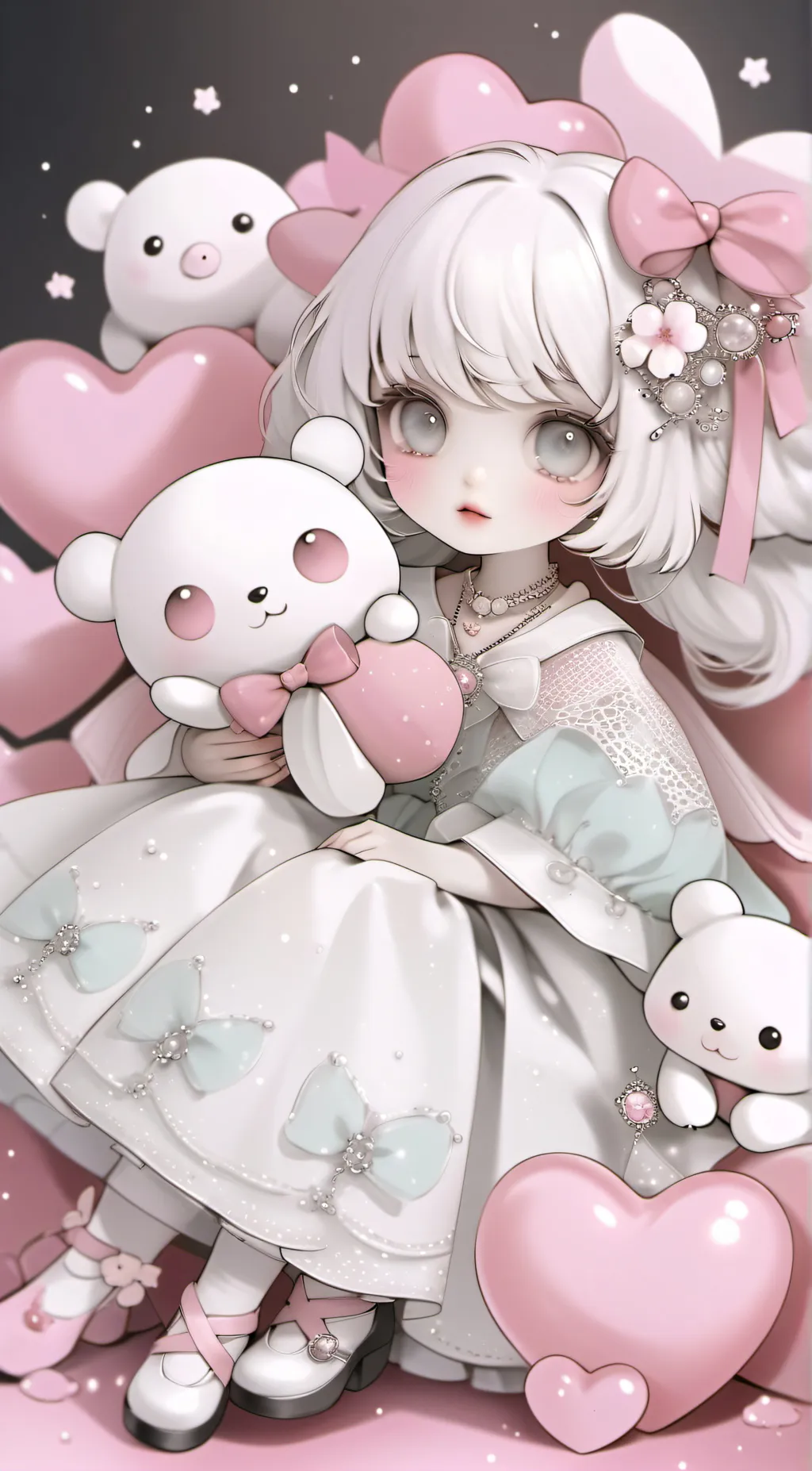 ai character: lilly background