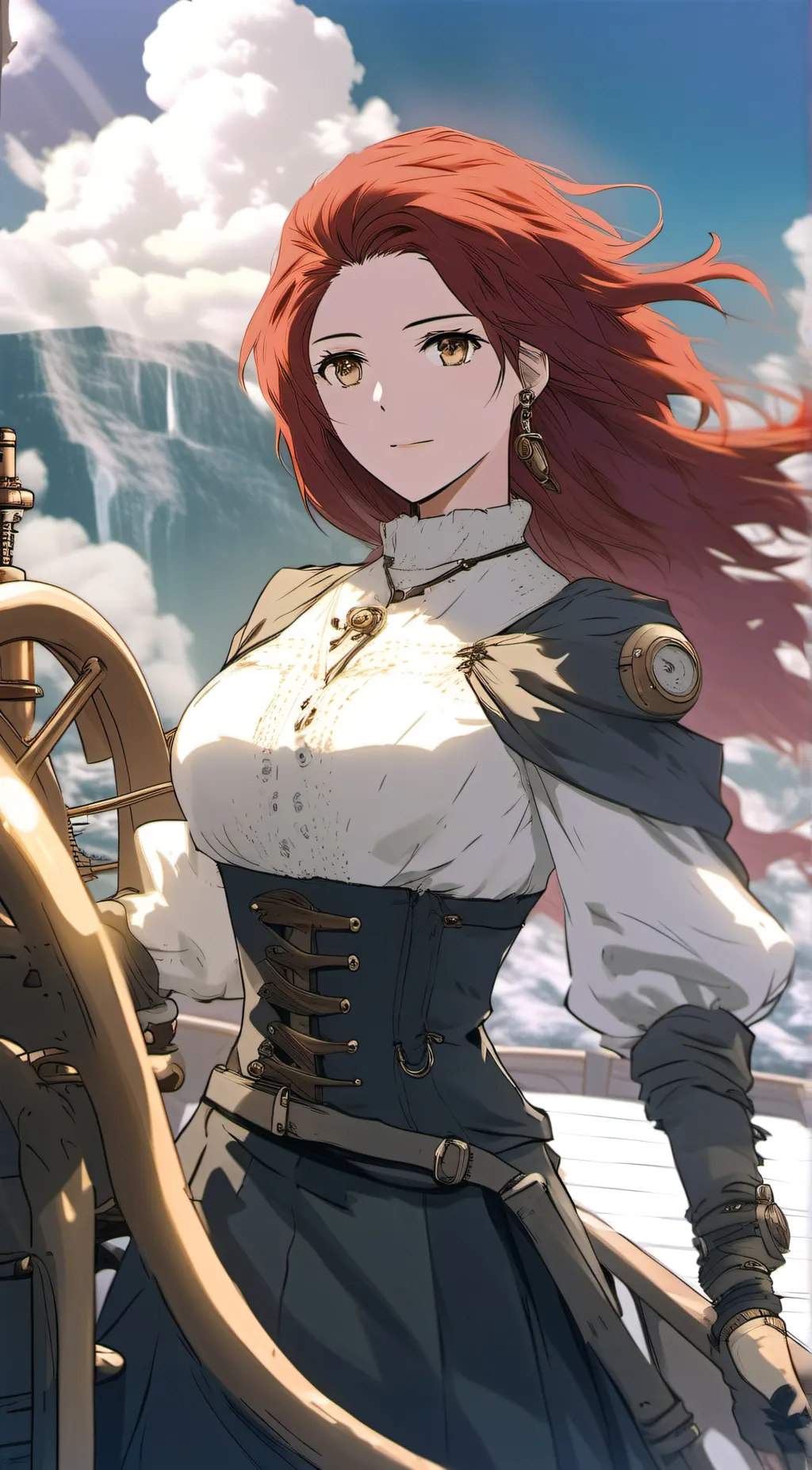 ai character: venessa freinhail background