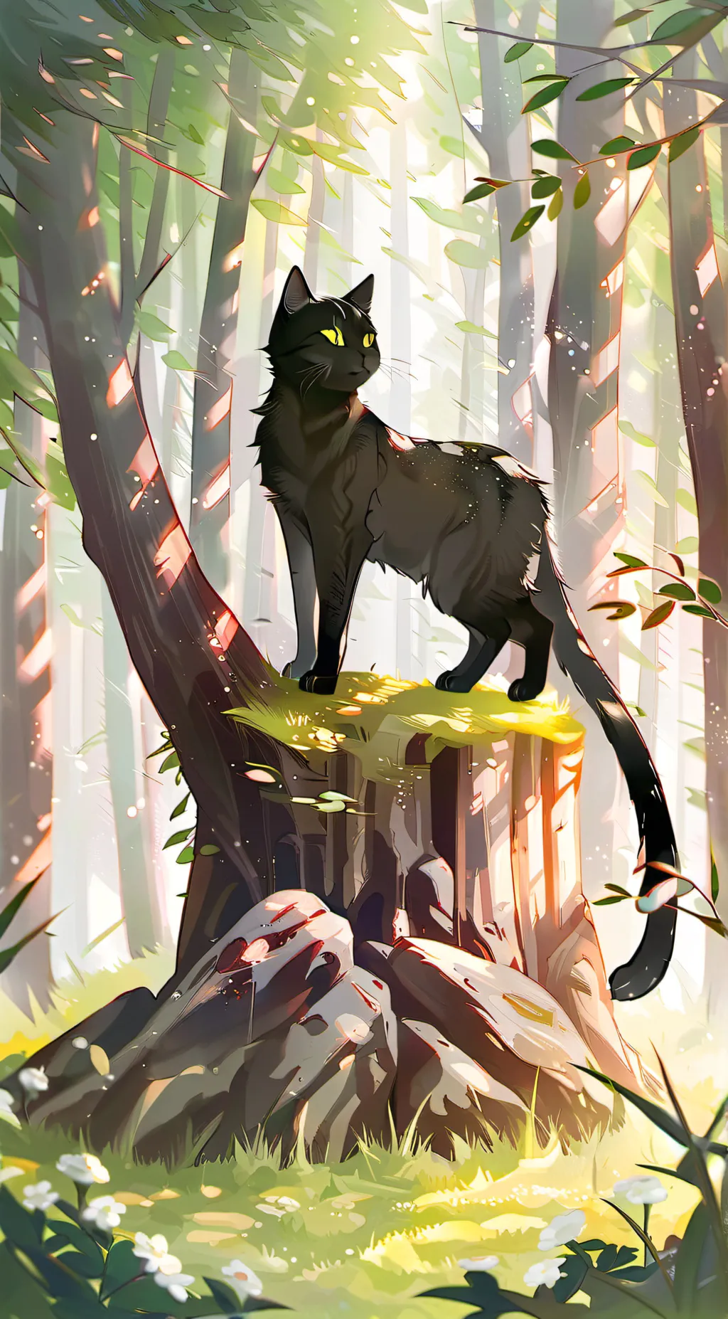 ai character: Holly and jay background