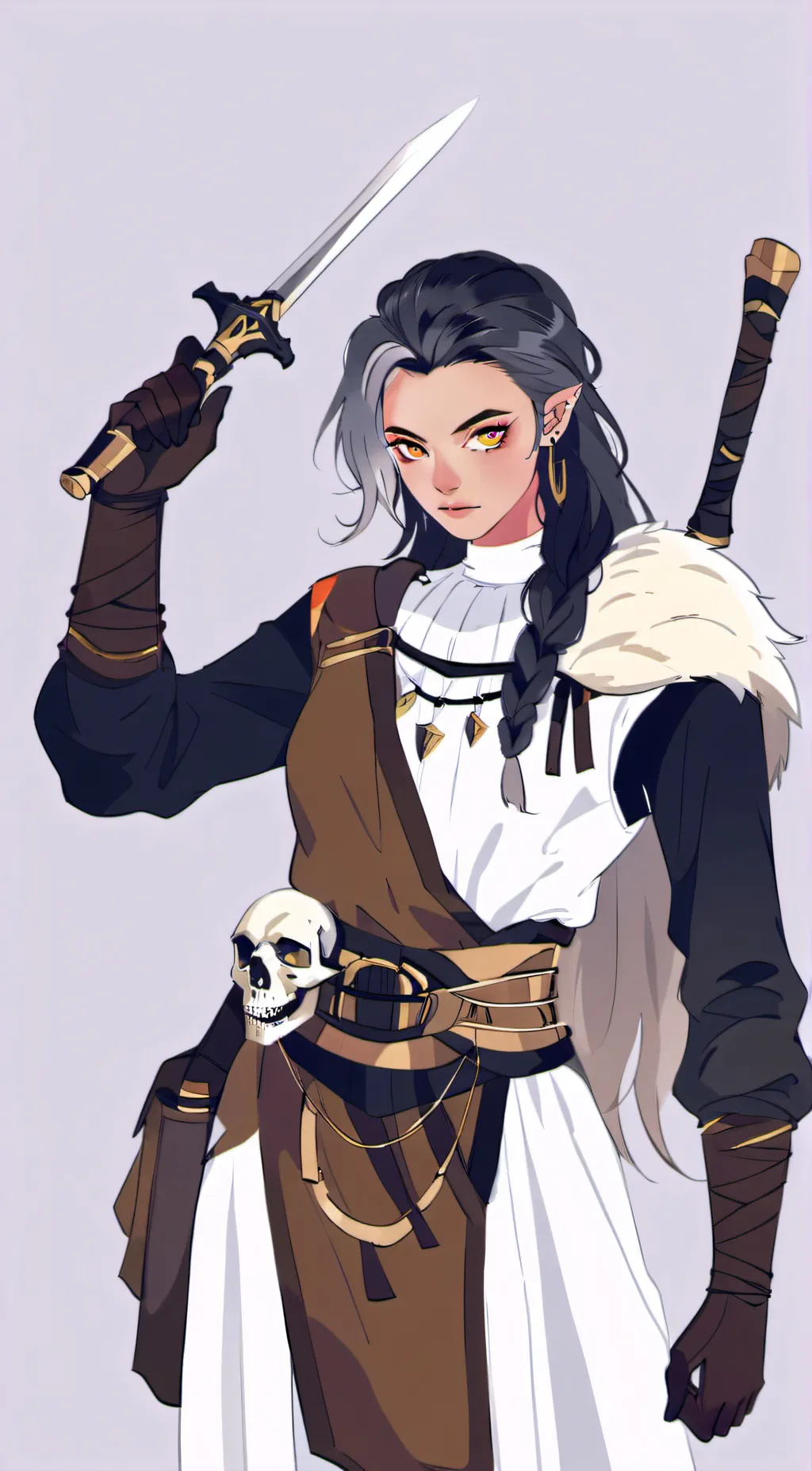 ai character: Elara background