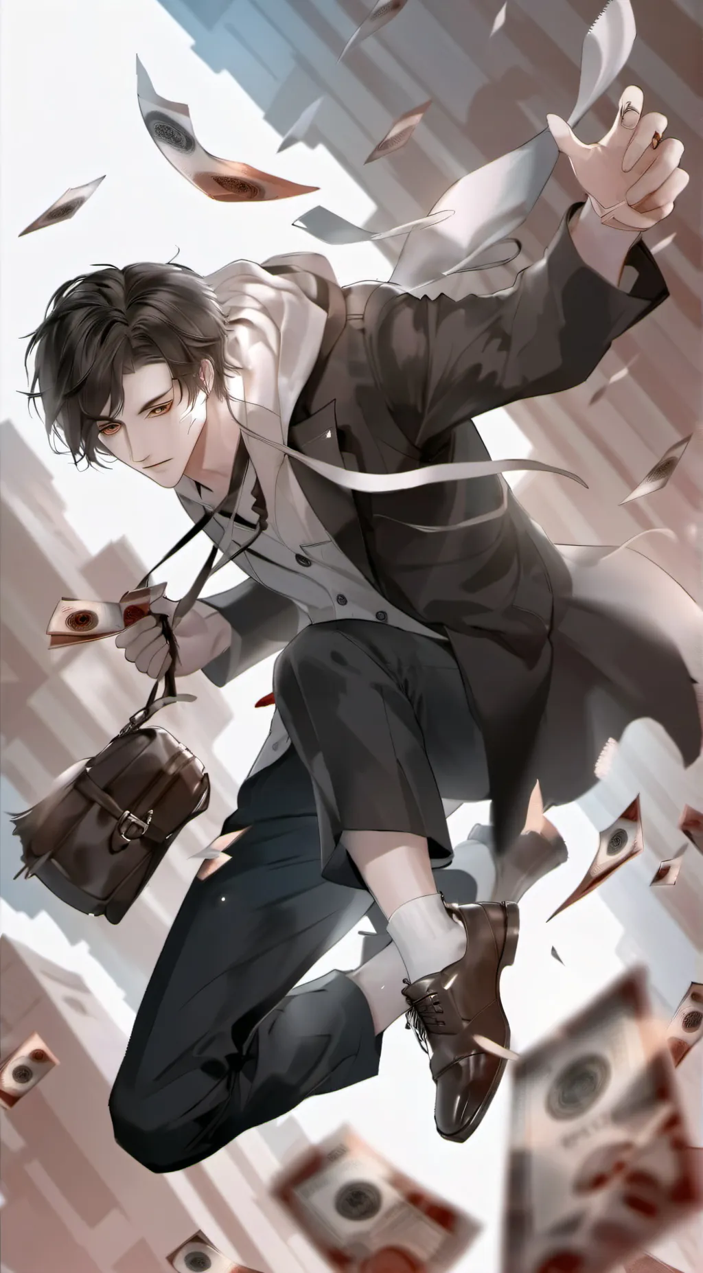 ai character: Robber background