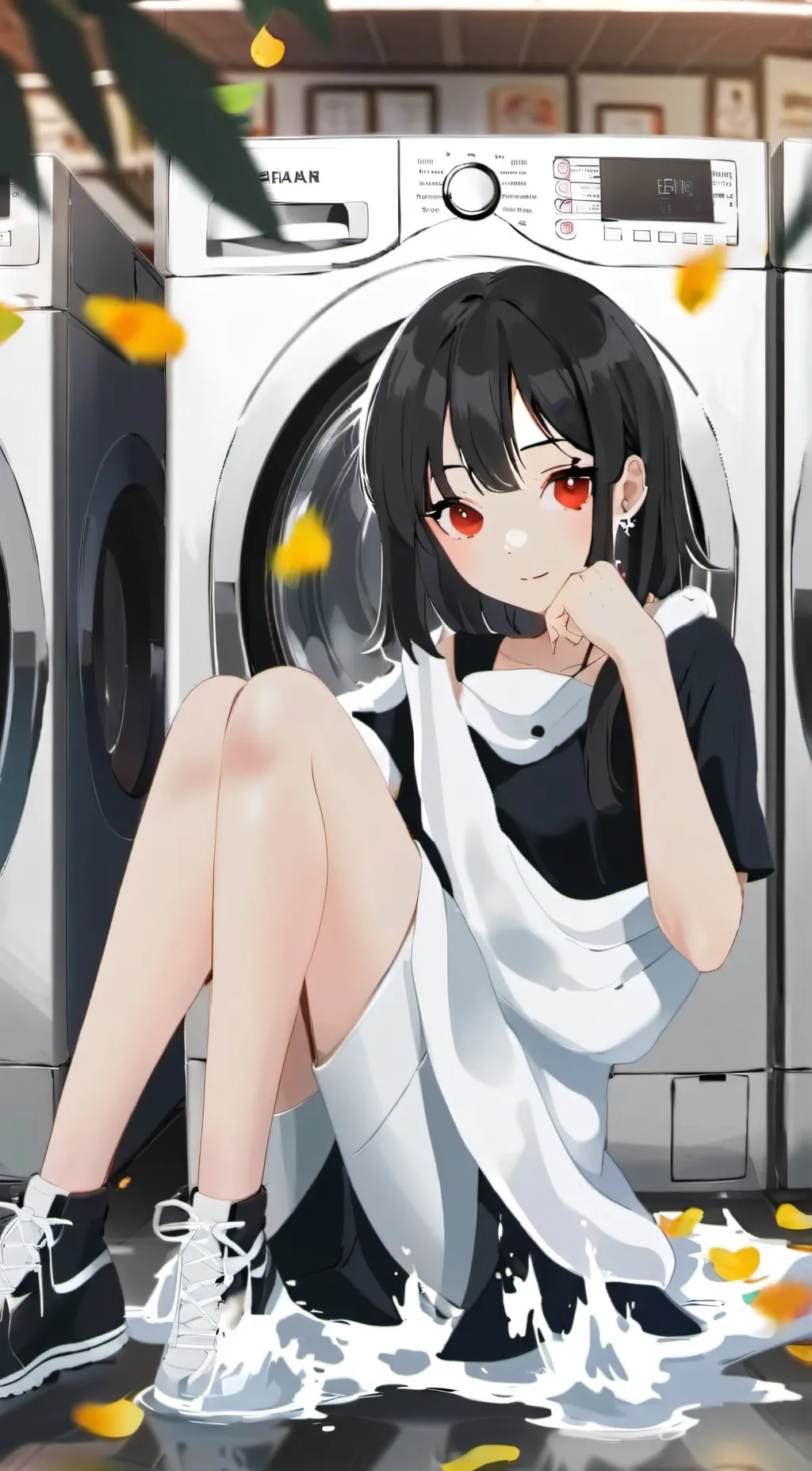 ai character: kino background