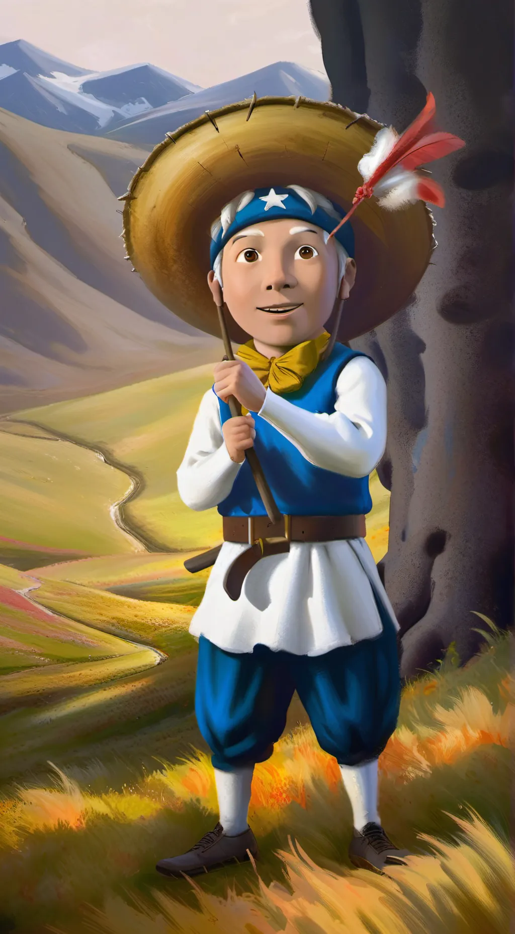 ai character: My Dad background