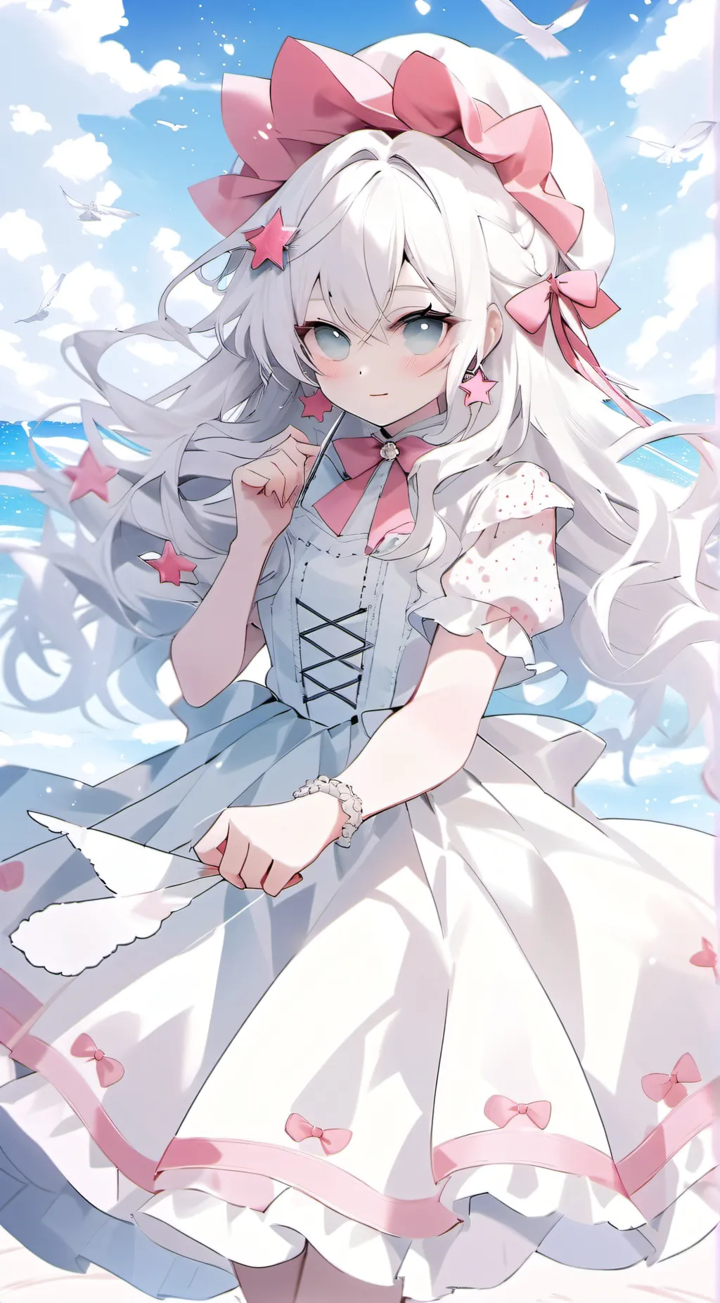 ai character: ANNA  background