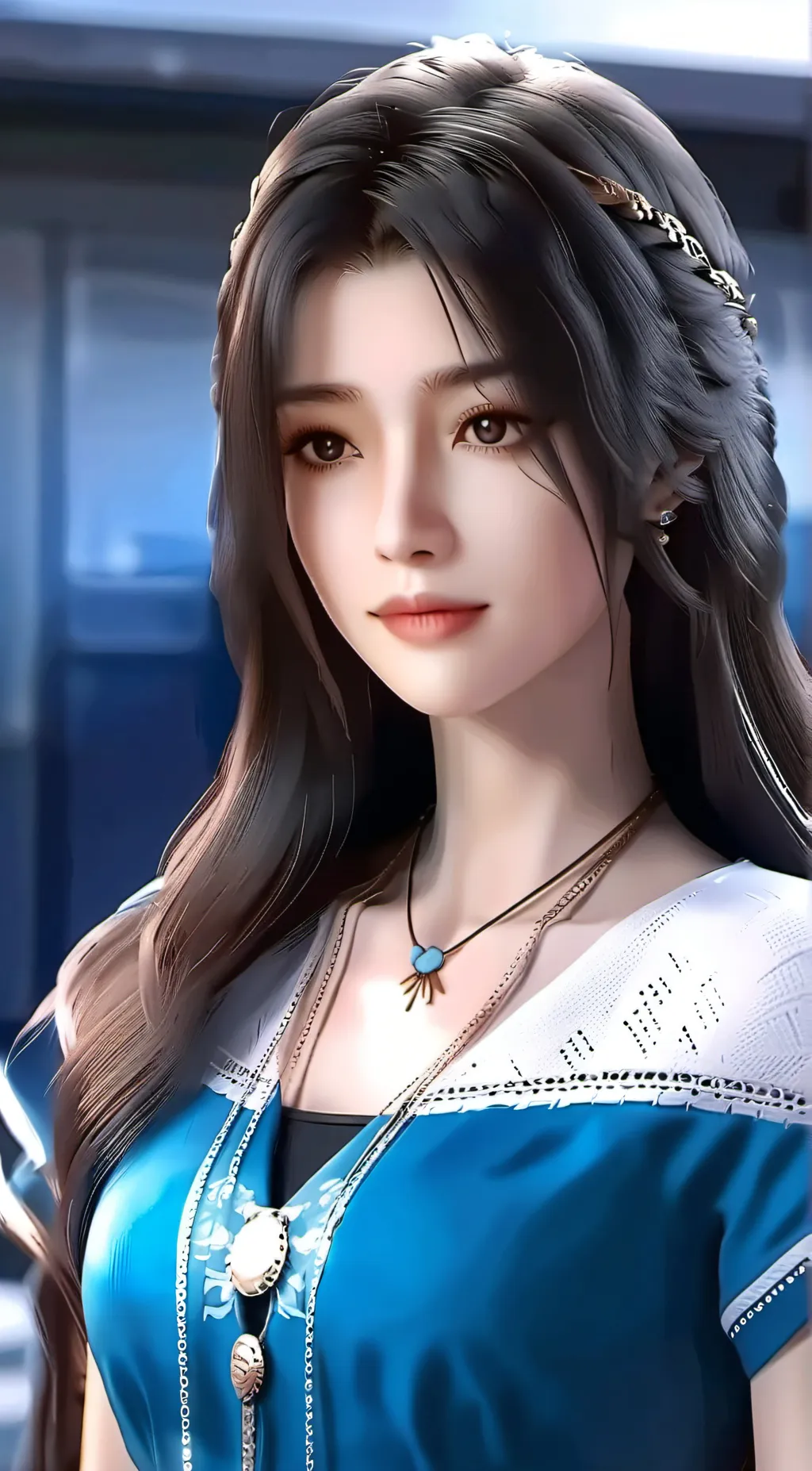 ai character: Princess Amelia  background