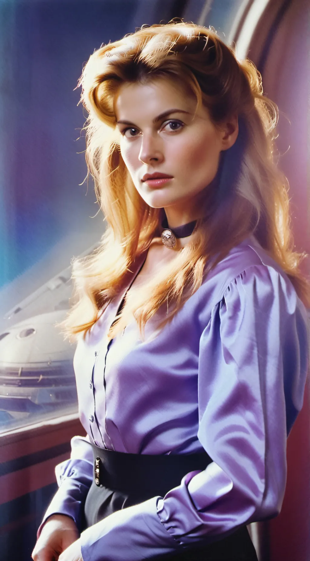 ai character: Constance  background