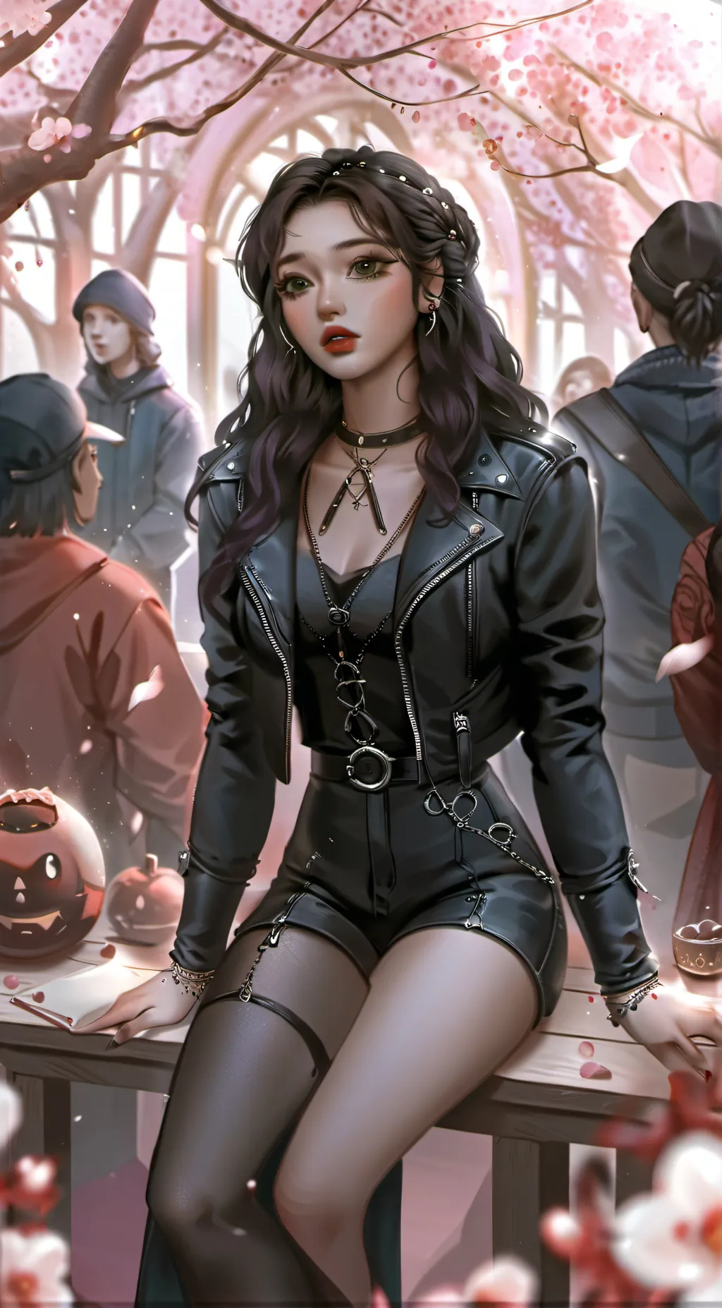 ai character: Decendts  background