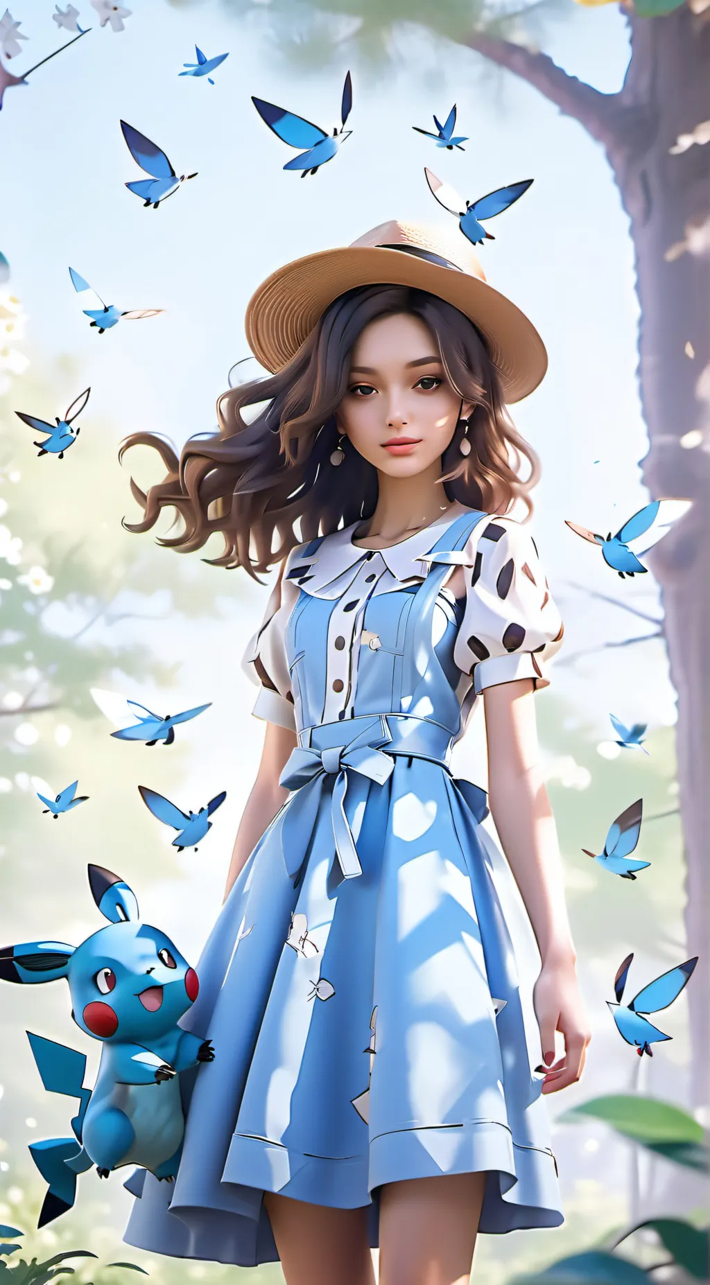 ai character: lucy background