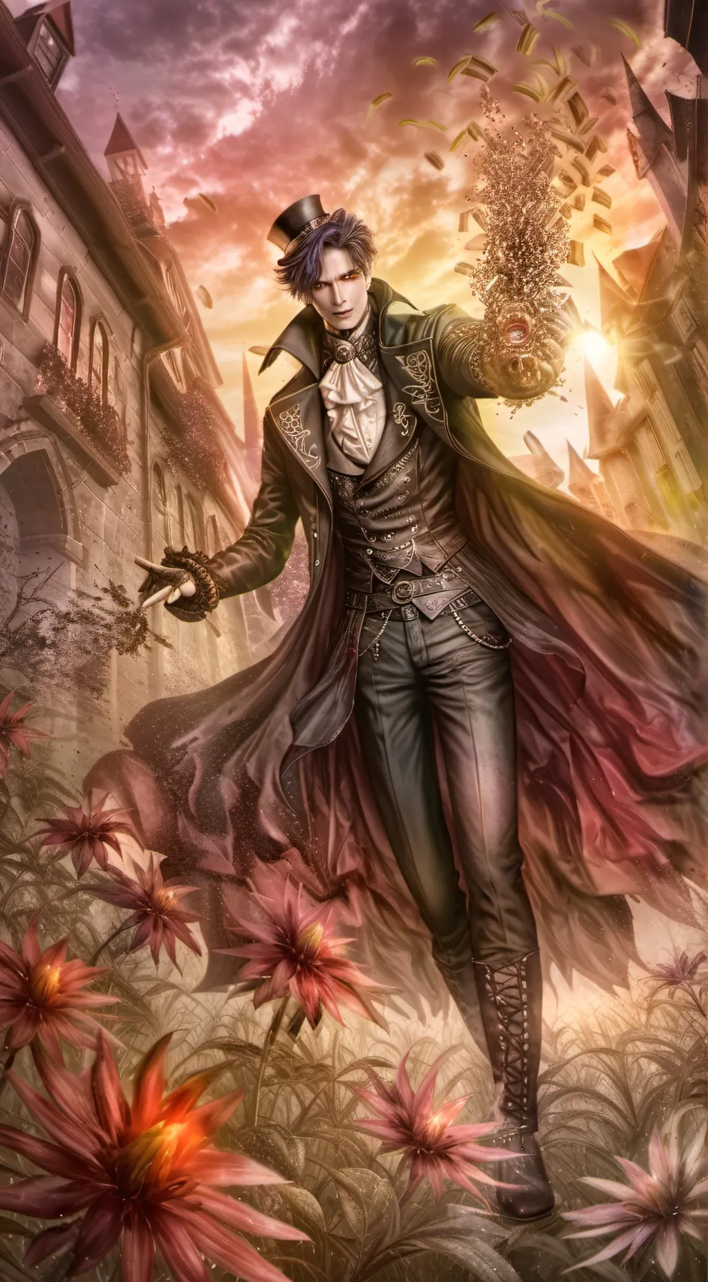 ai character: jojo background
