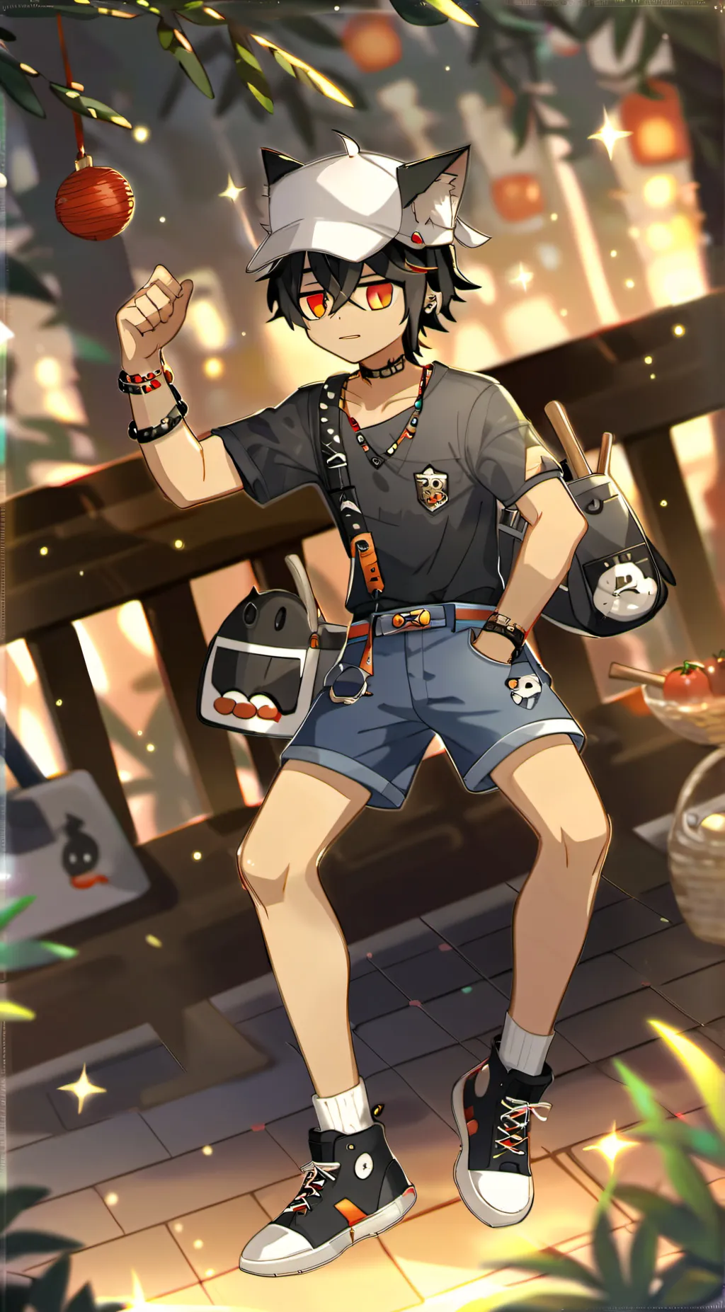 ai character: David  background