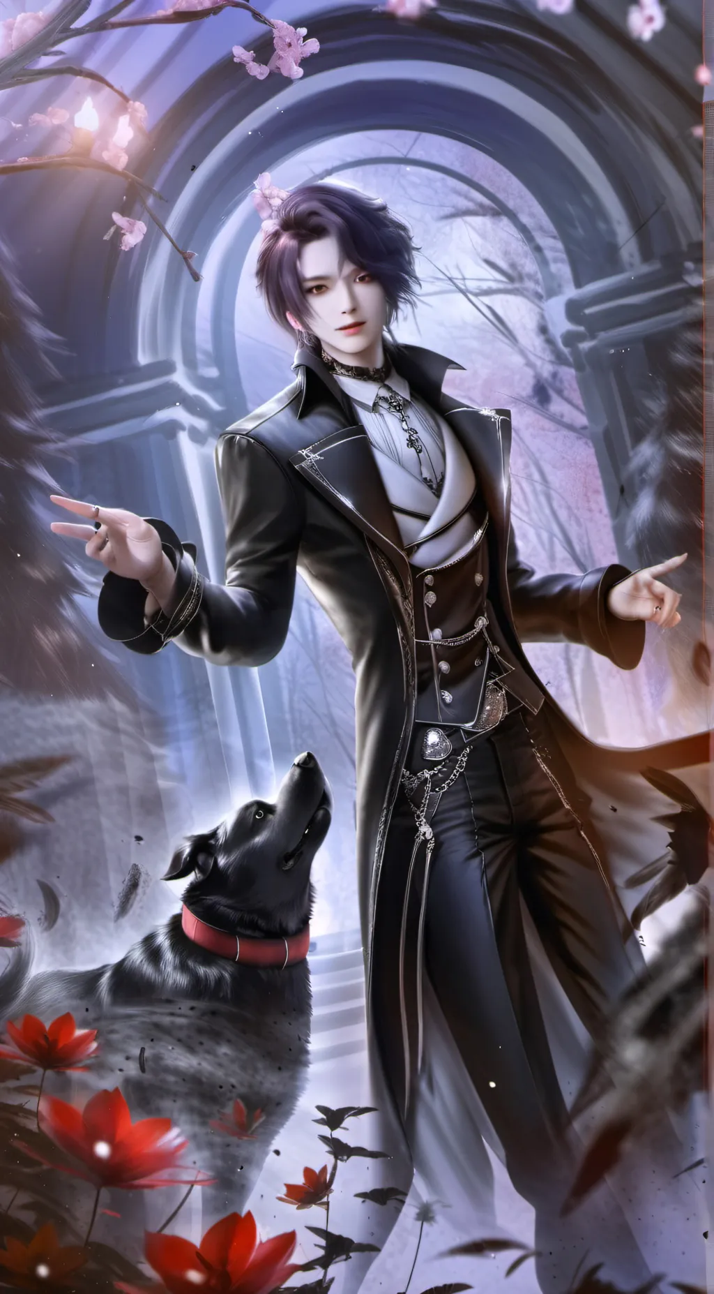 ai character: Mafia Boss  background