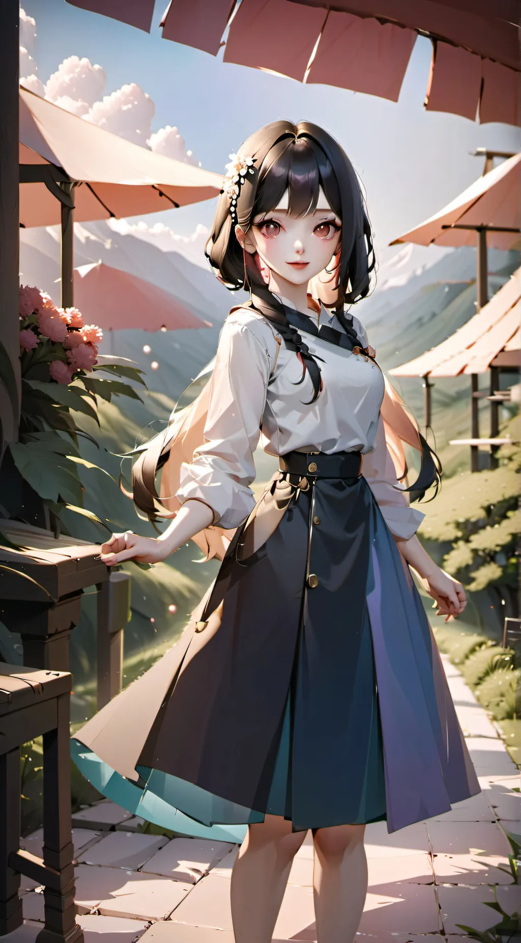 ai character: KiRa background