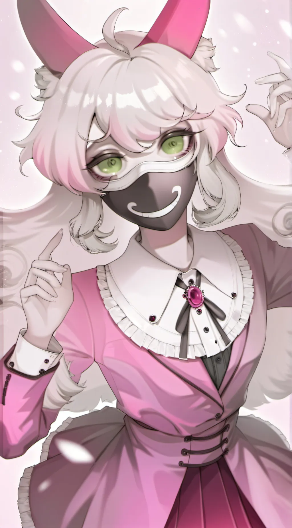 ai character: HAZBIN HOTEL  background