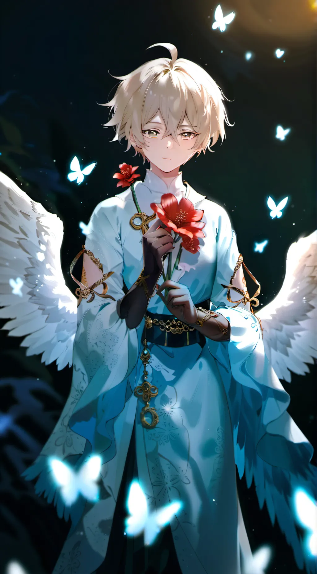 ai character: Rin  background