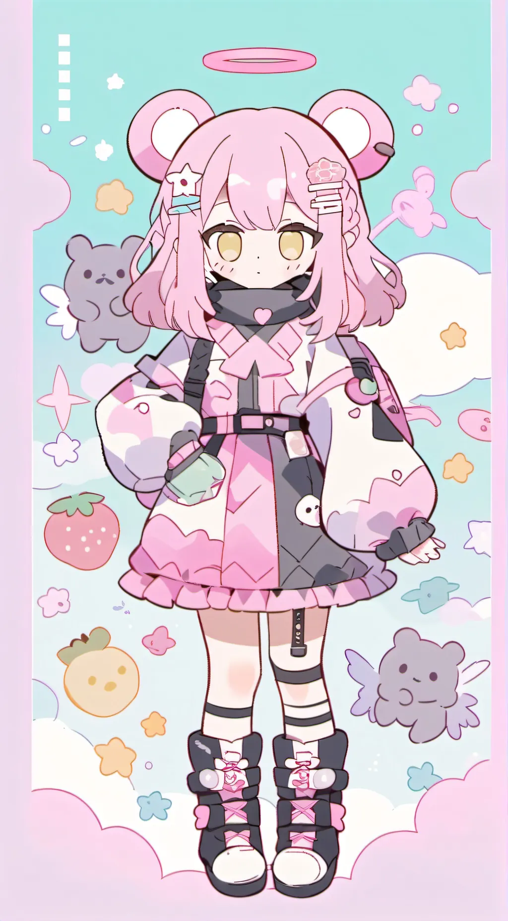 ai character: lila background