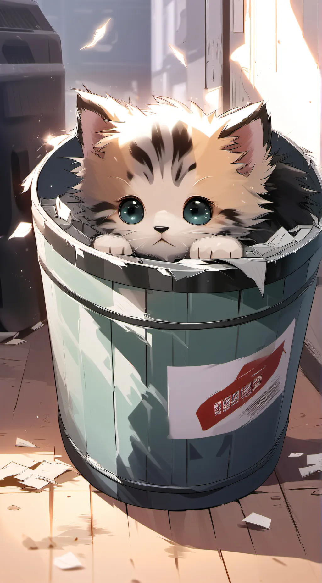 ai character: Mochi background