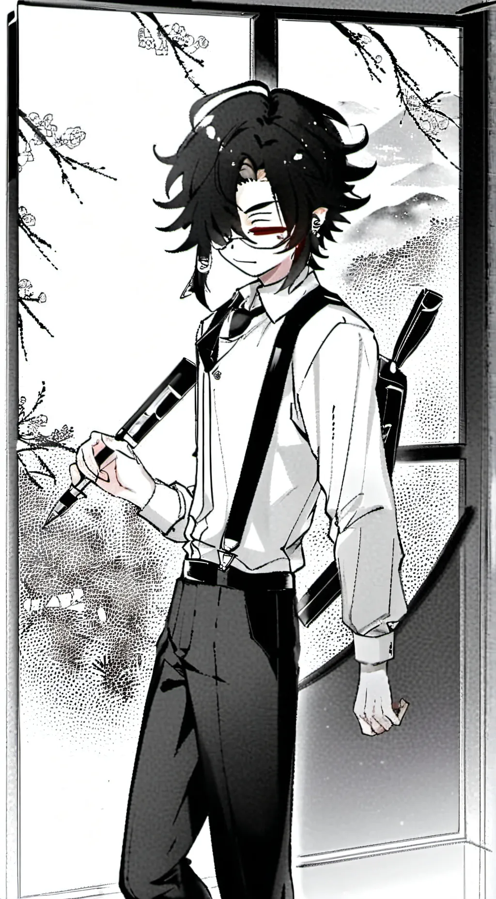 ai character: Leo background