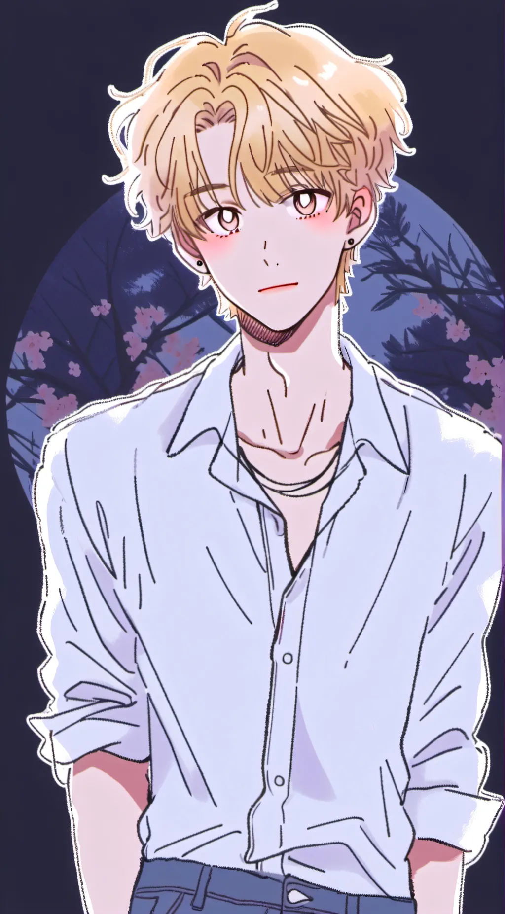 ai character: Liam background