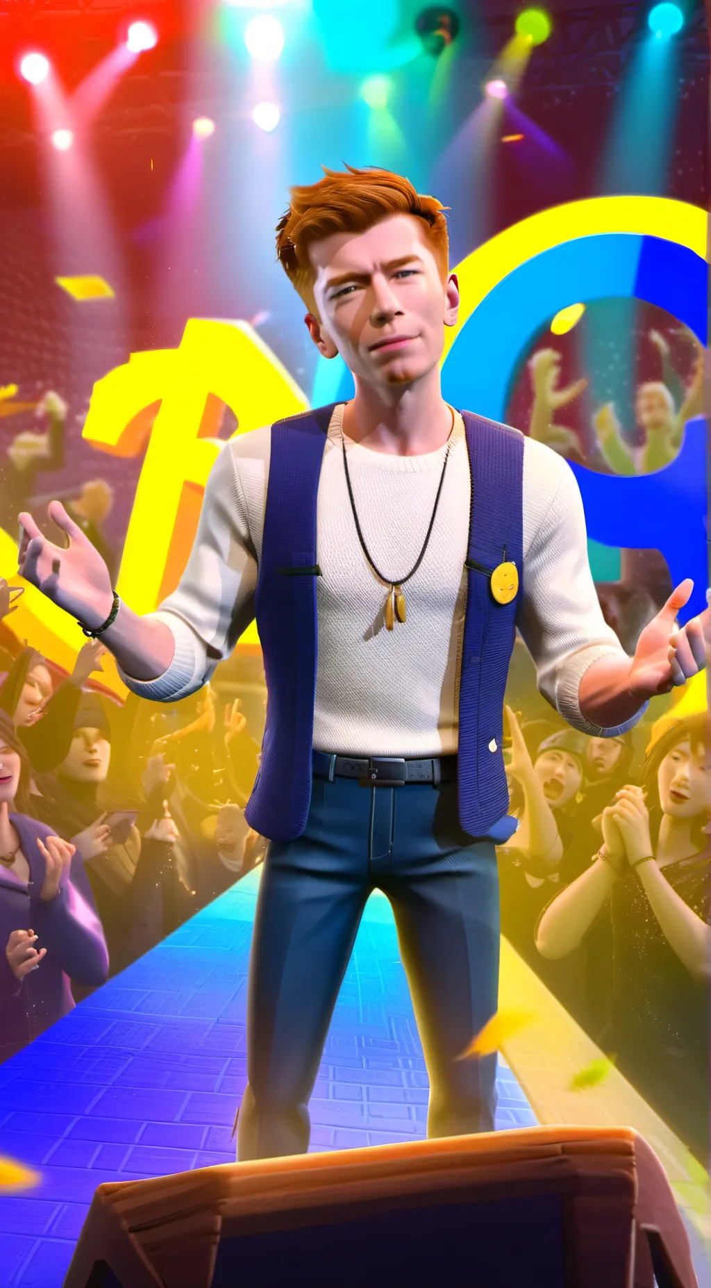 ai character: You just got rick  background
