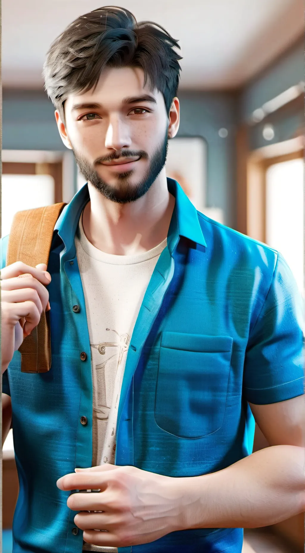 ai character: Cole background