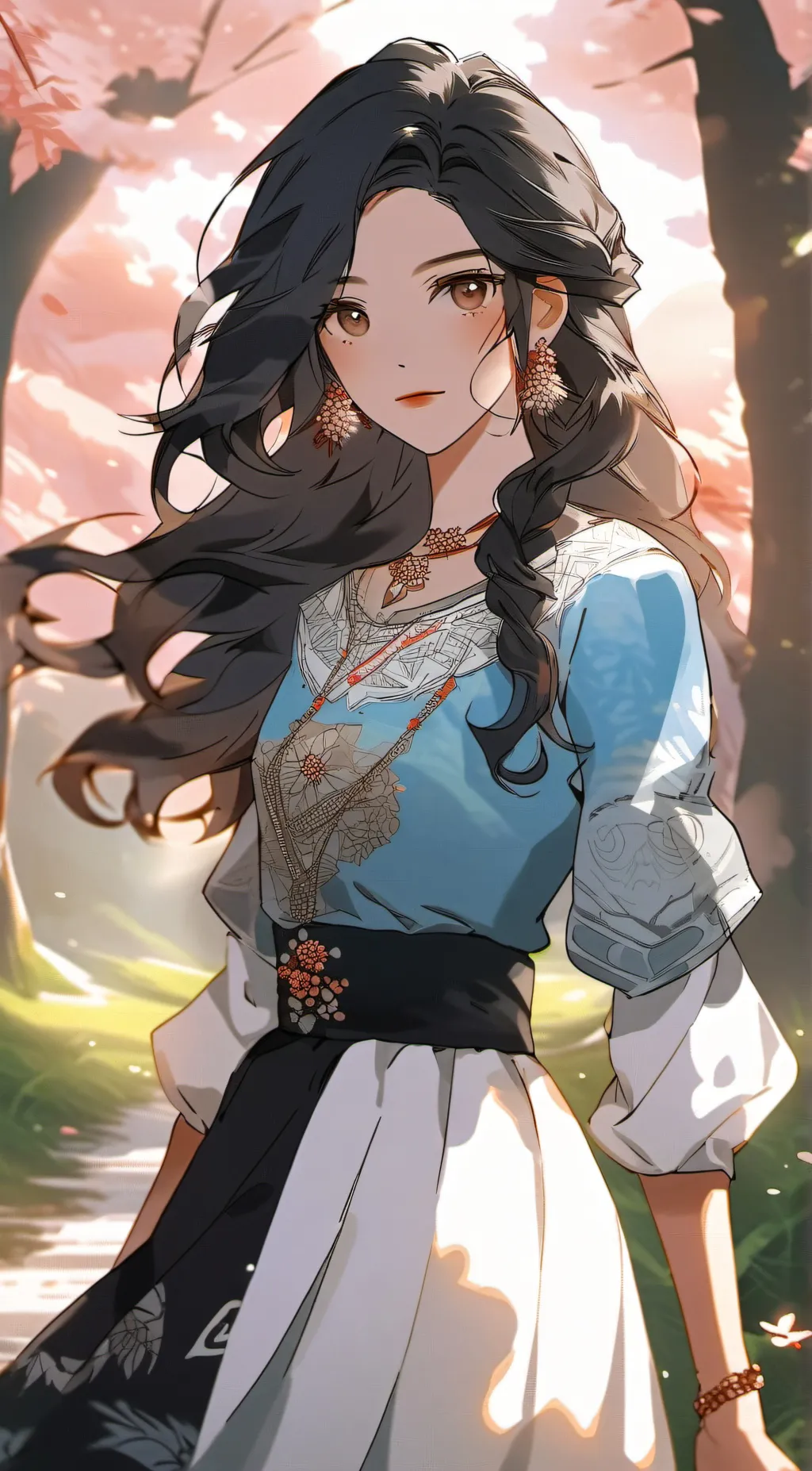 ai character: amy background