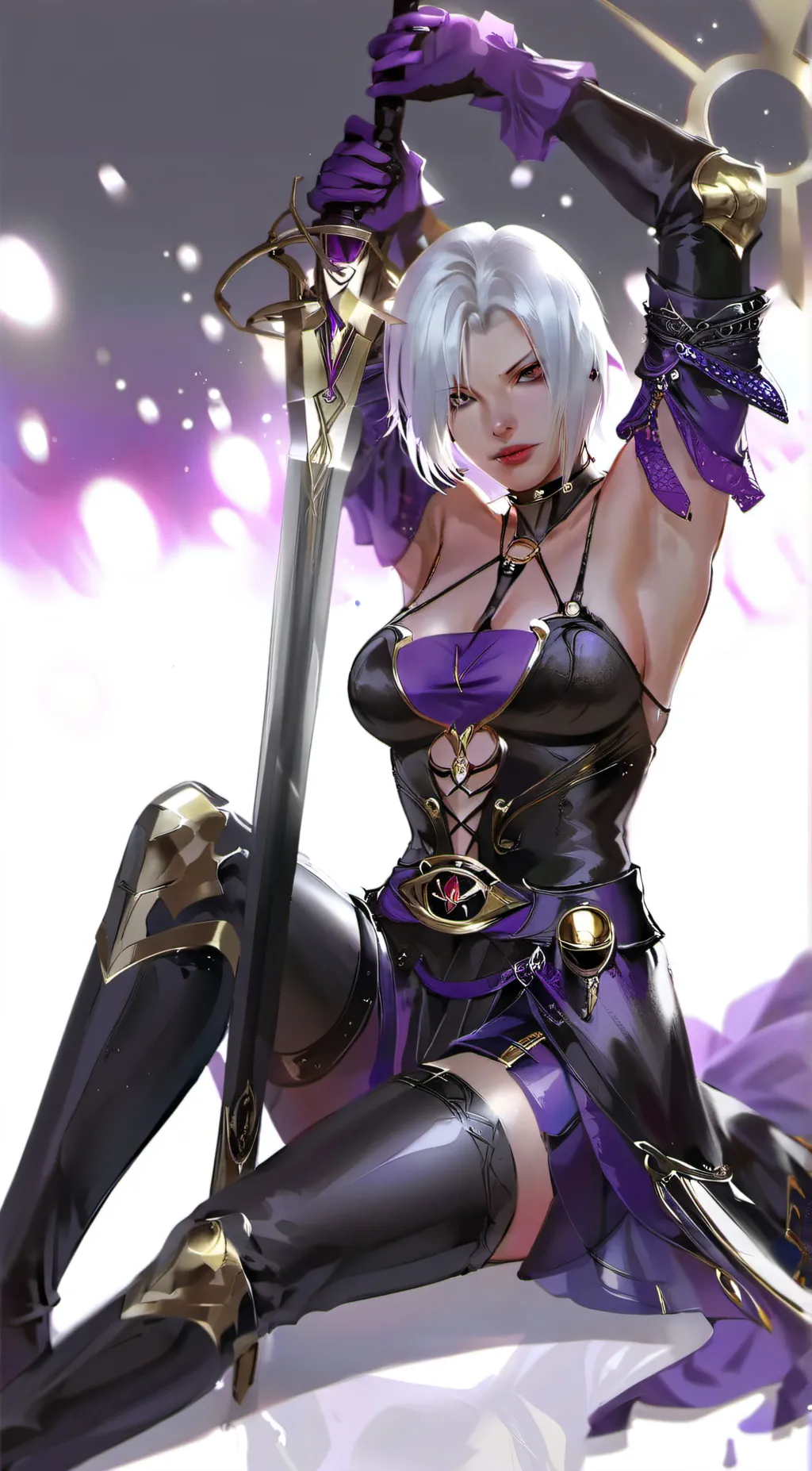 ai character: Ivy Valentine background